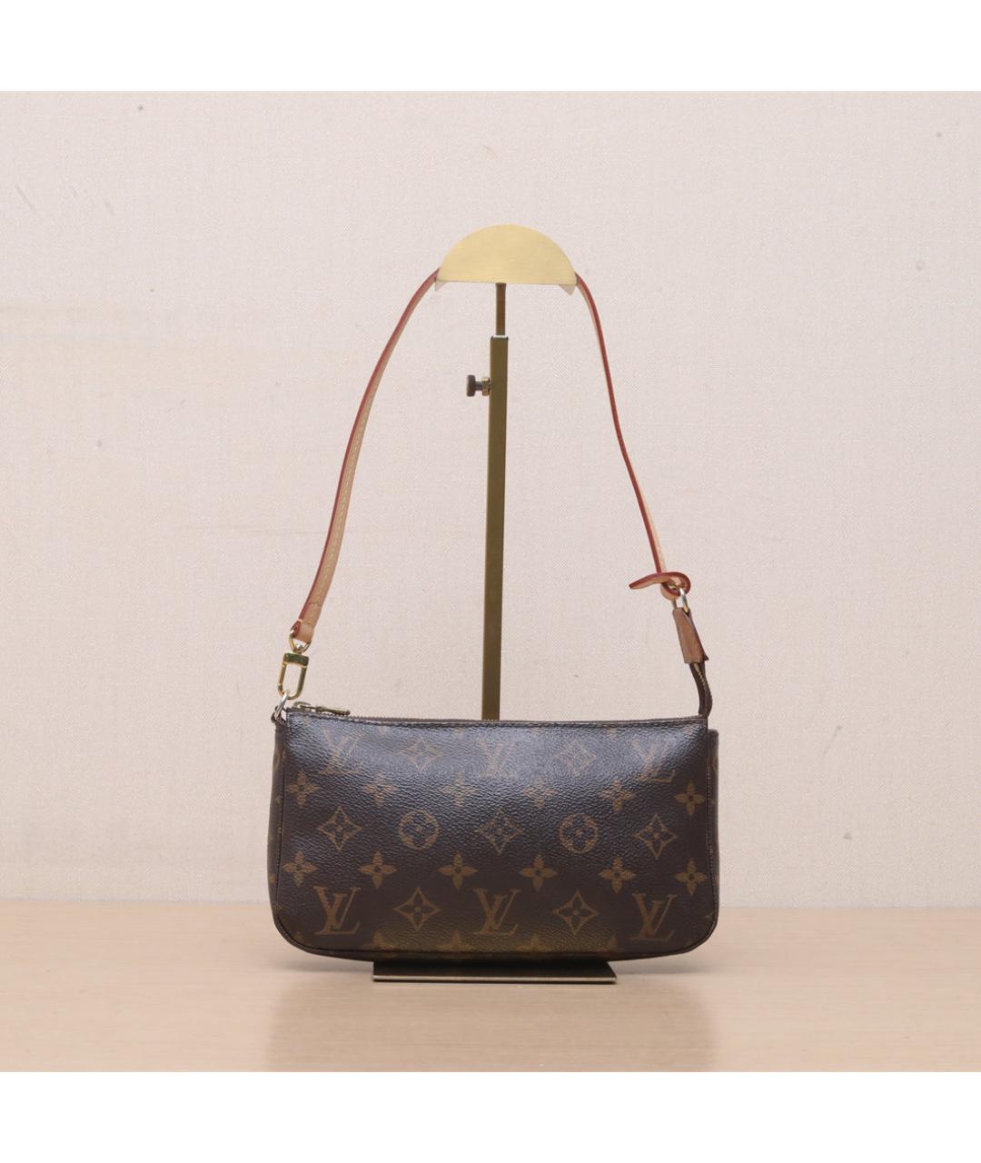 LOUIS VUITTON Коричневая сумка через плечо, фото 3