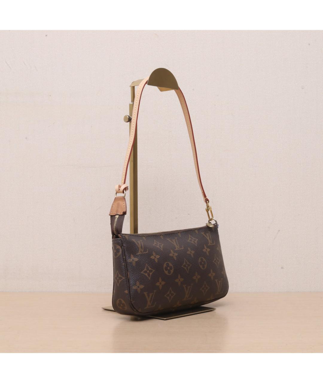 LOUIS VUITTON Коричневая сумка через плечо, фото 6