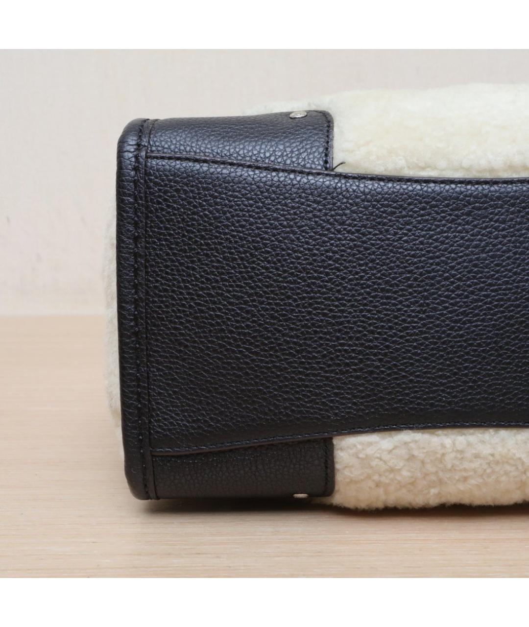 COACH Белая кожаная сумка через плечо, фото 9