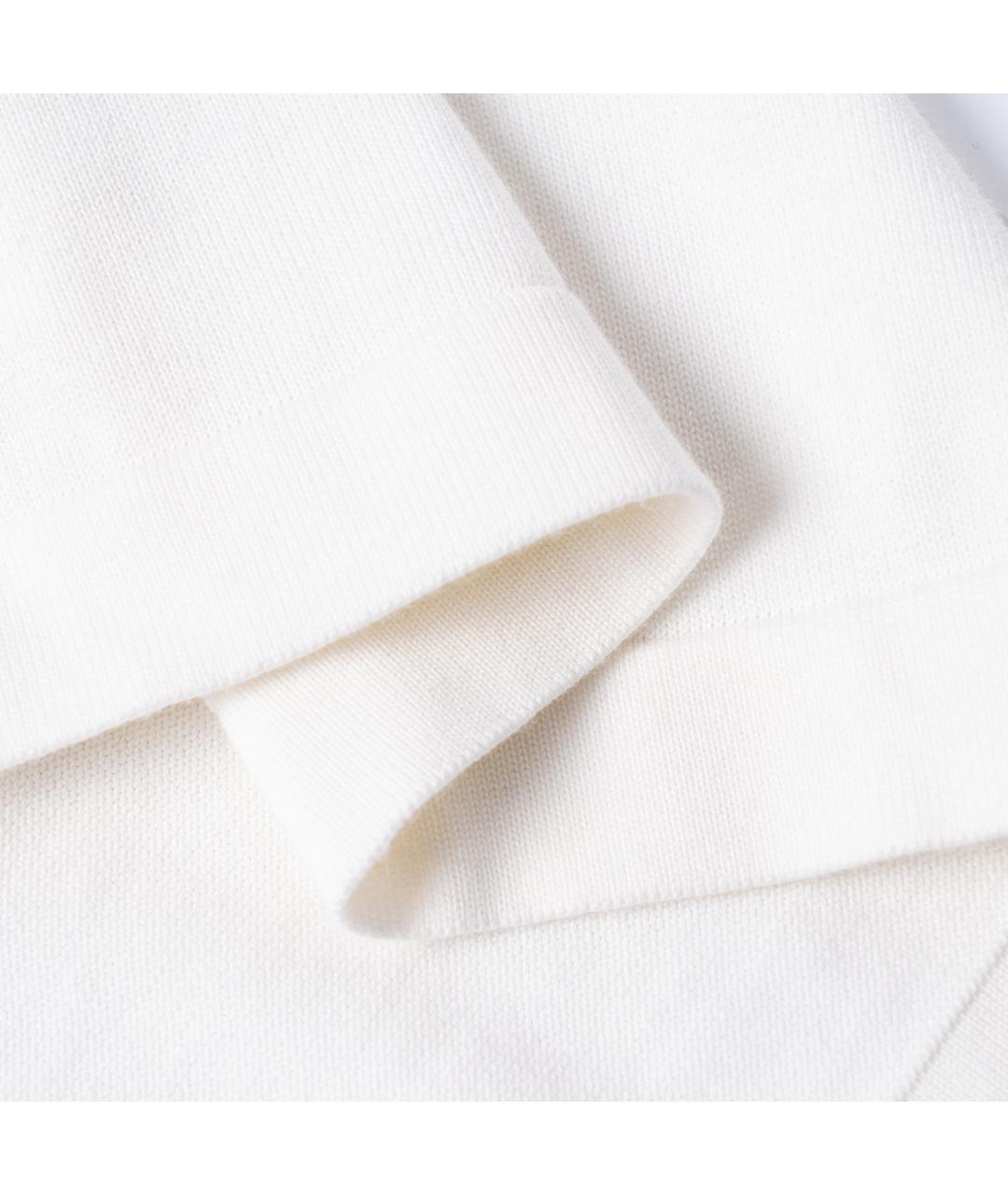 LOUIS VUITTON Белая хлопковая футболка, фото 7