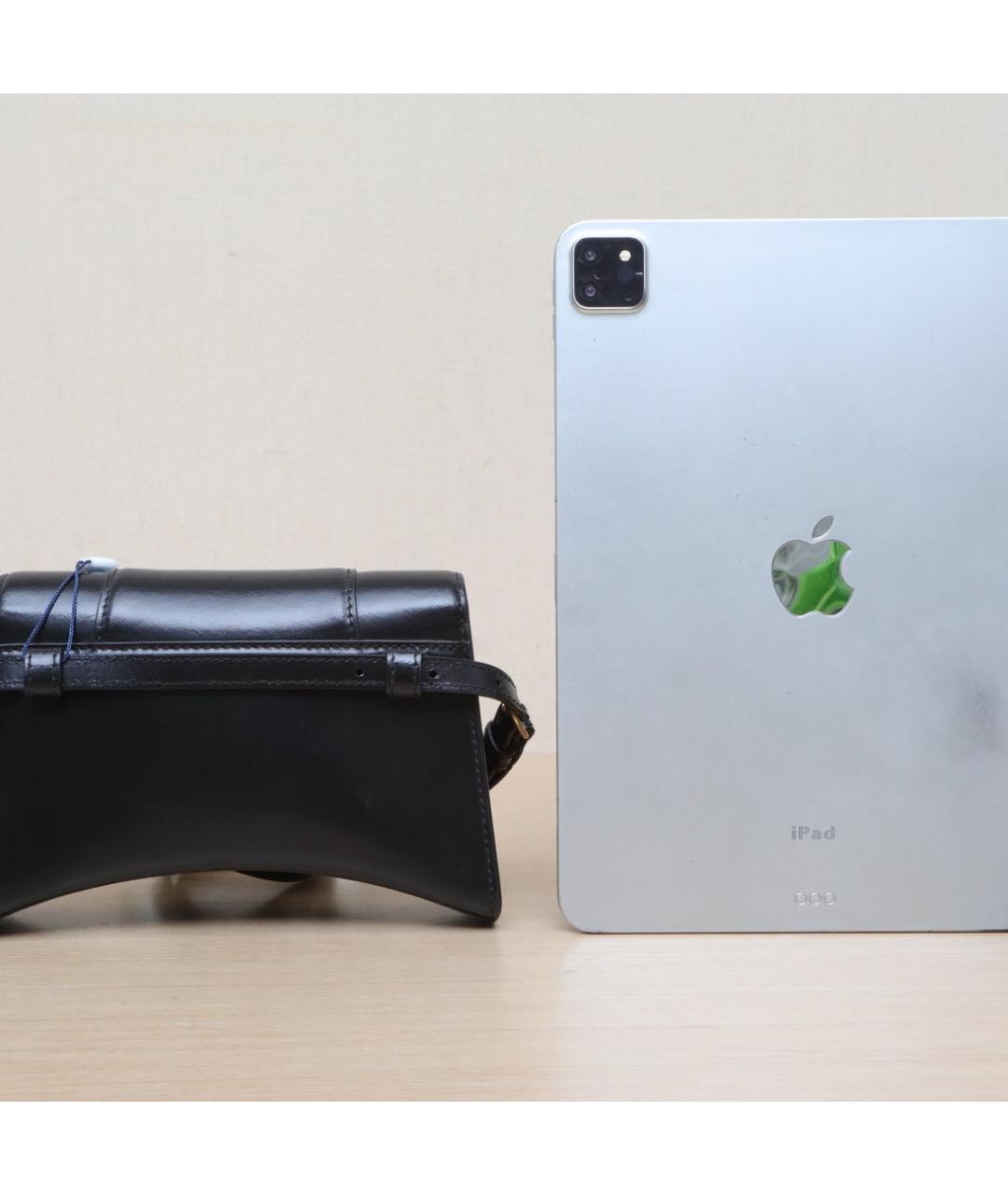 BALENCIAGA Черная кожаная сумка через плечо, фото 7