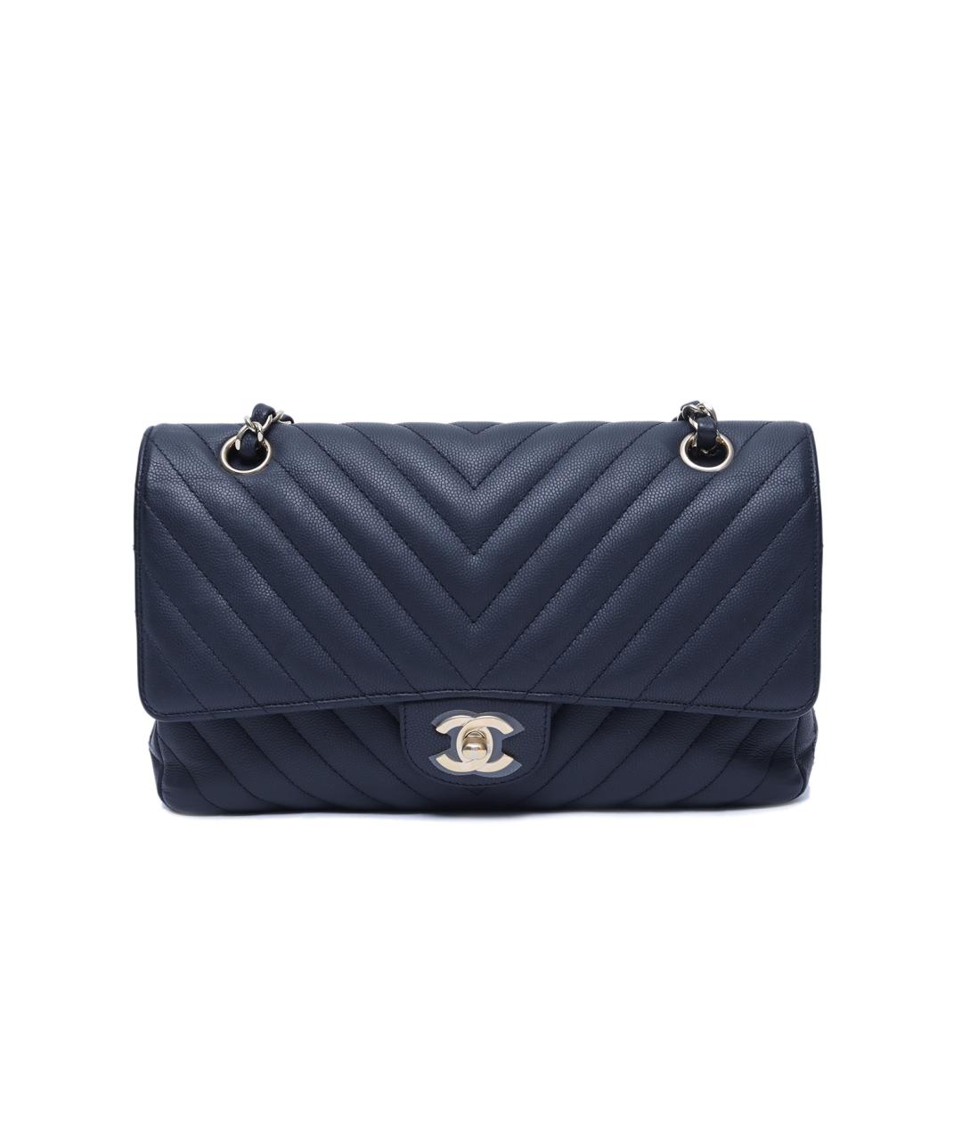 CHANEL Черная кожаная сумка через плечо, фото 1