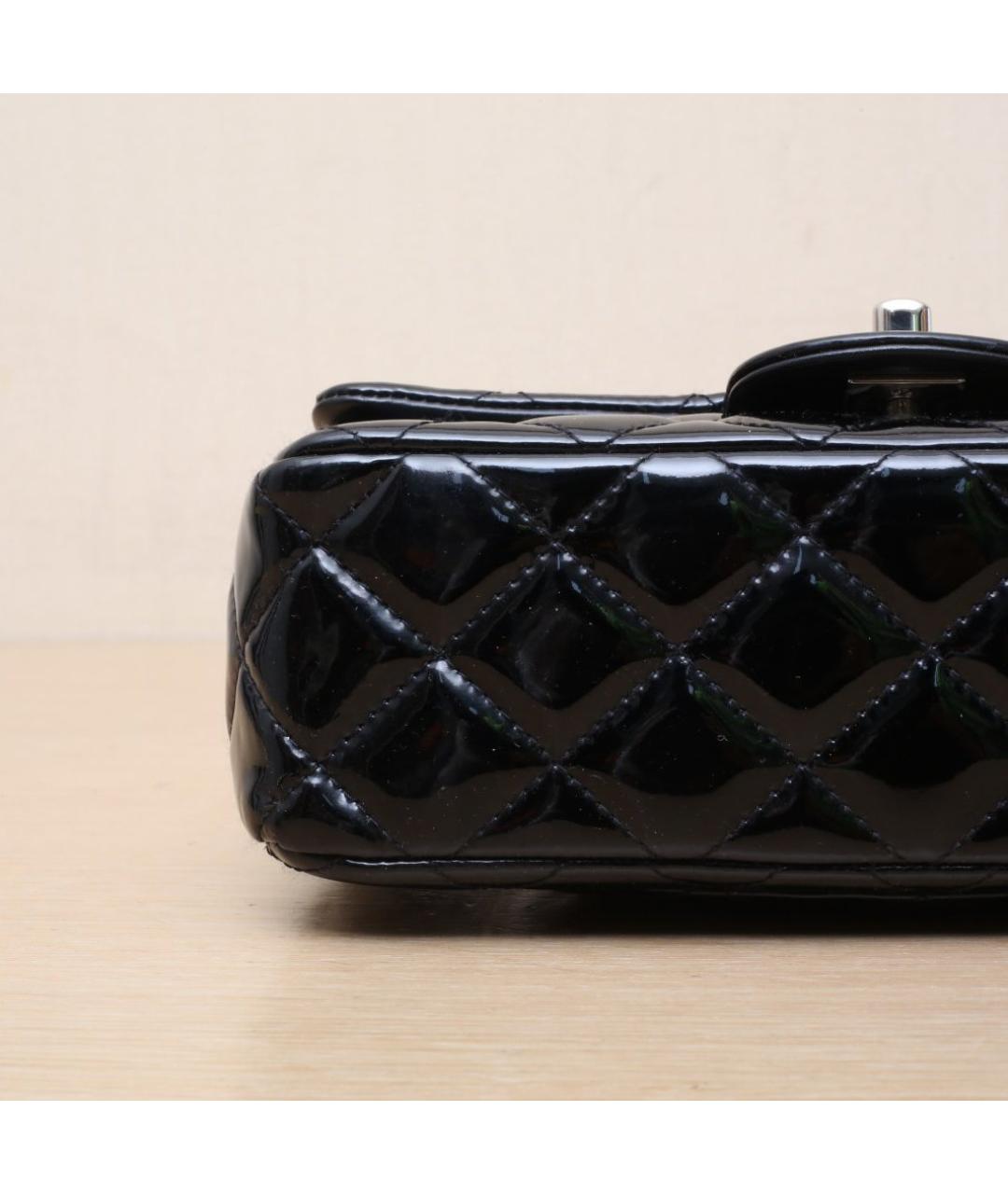 CHANEL Черная кожаная сумка через плечо, фото 9