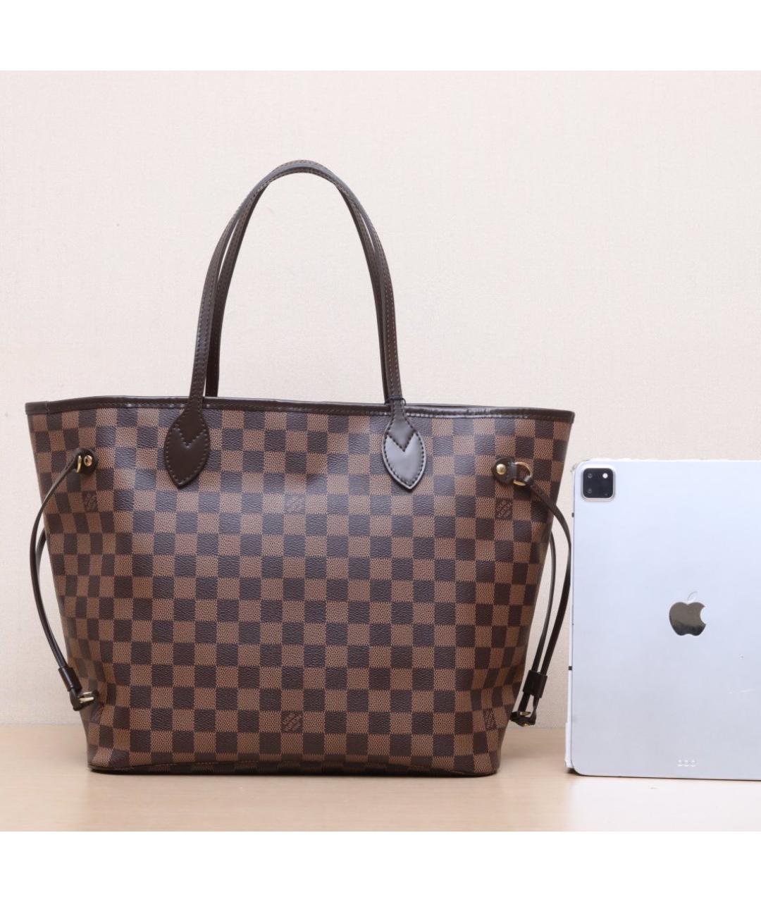 LOUIS VUITTON Коричневая сумка через плечо, фото 7