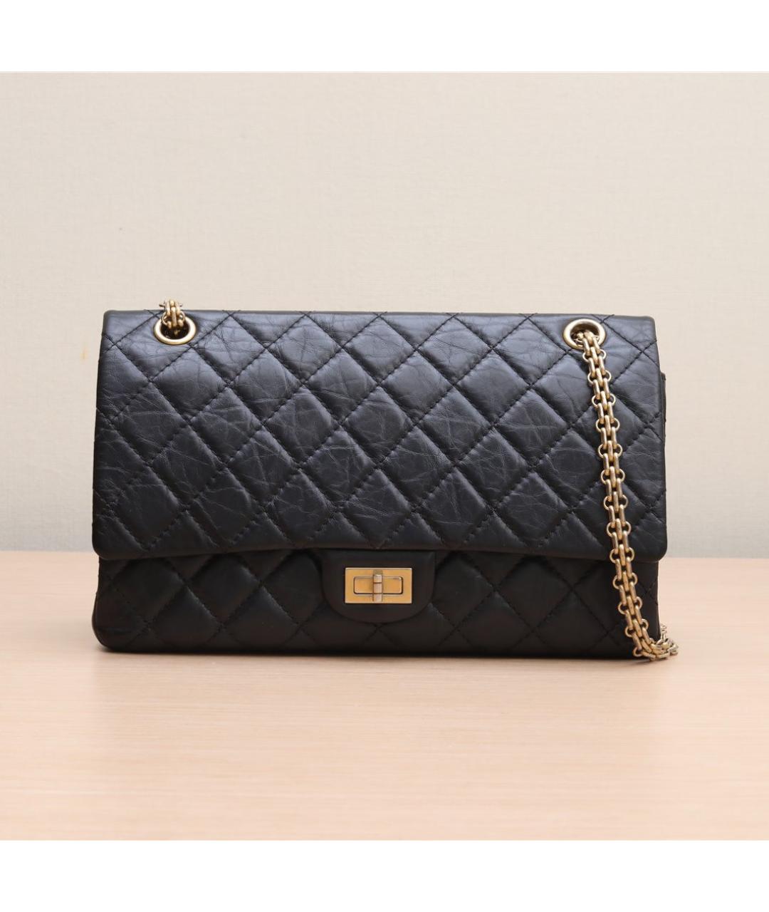 CHANEL Черная кожаная сумка через плечо, фото 3