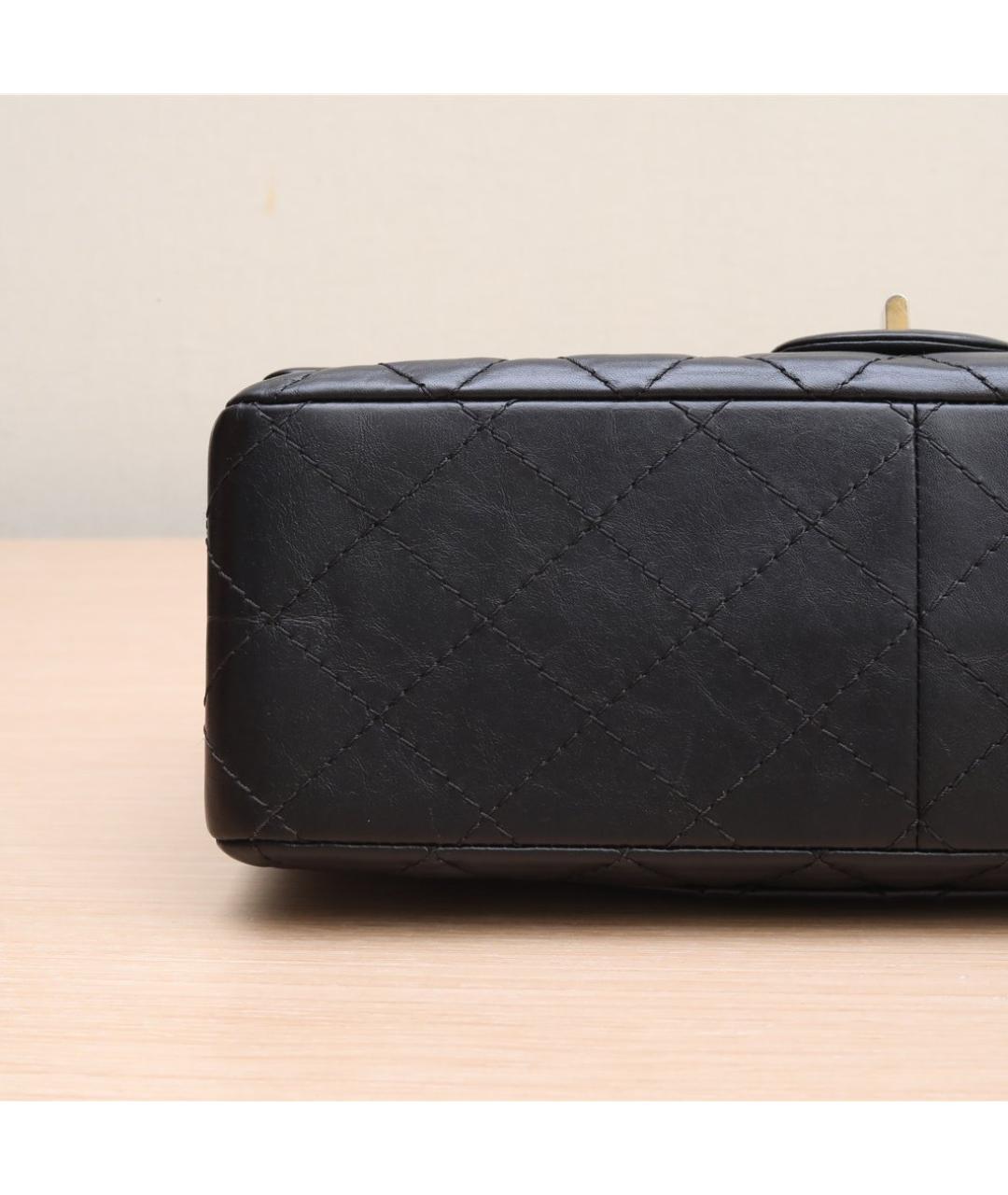 CHANEL Черная кожаная сумка через плечо, фото 9