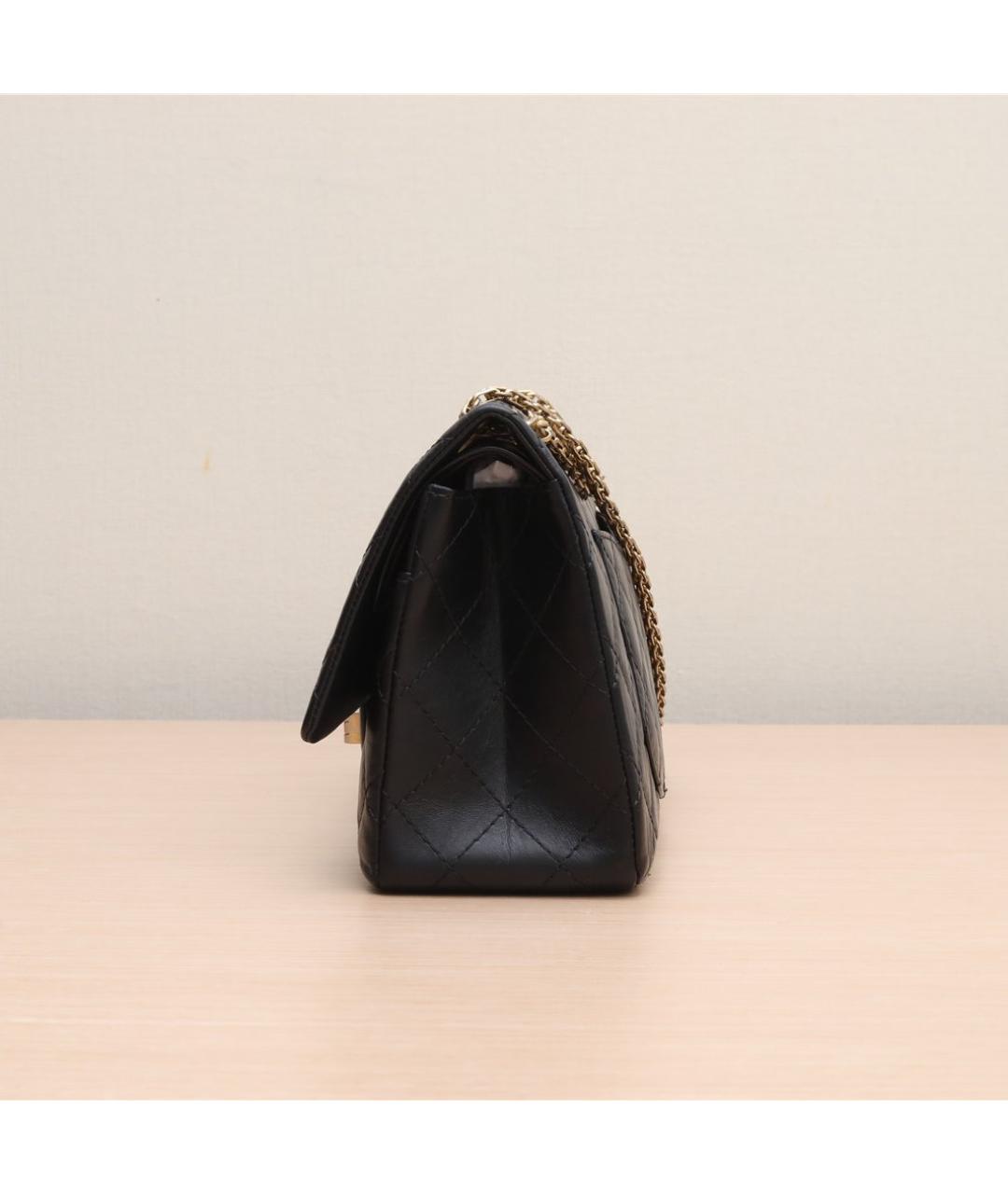 CHANEL Черная кожаная сумка через плечо, фото 5