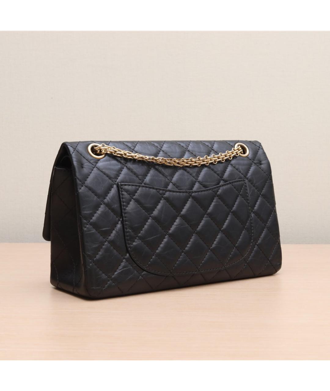 CHANEL Черная кожаная сумка через плечо, фото 6