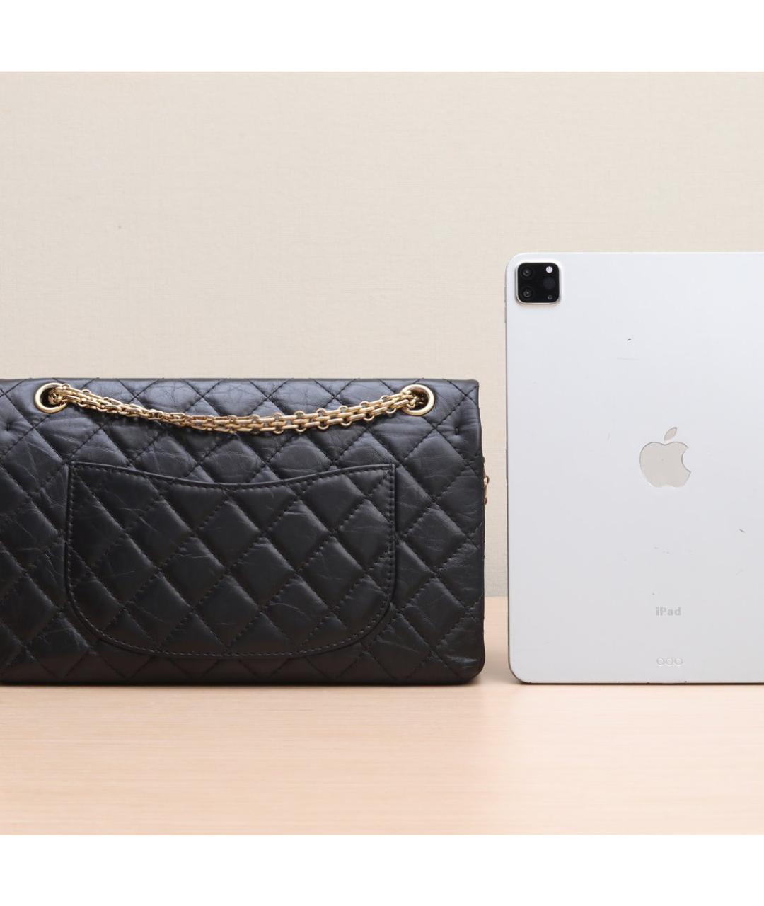 CHANEL Черная кожаная сумка через плечо, фото 7