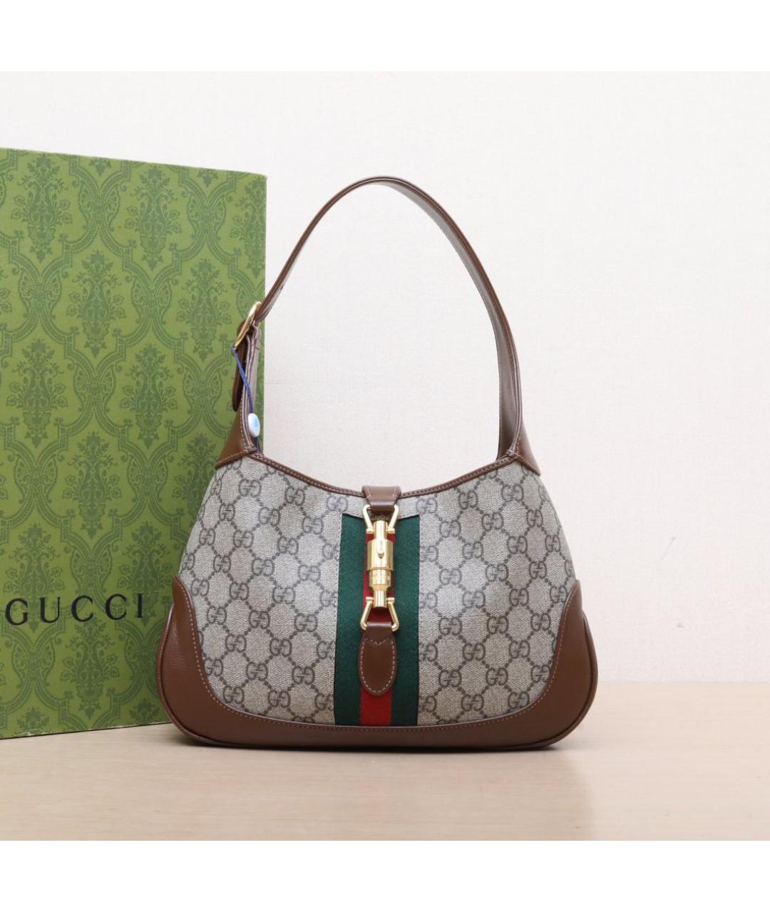 GUCCI Коричневая сумка через плечо, фото 2