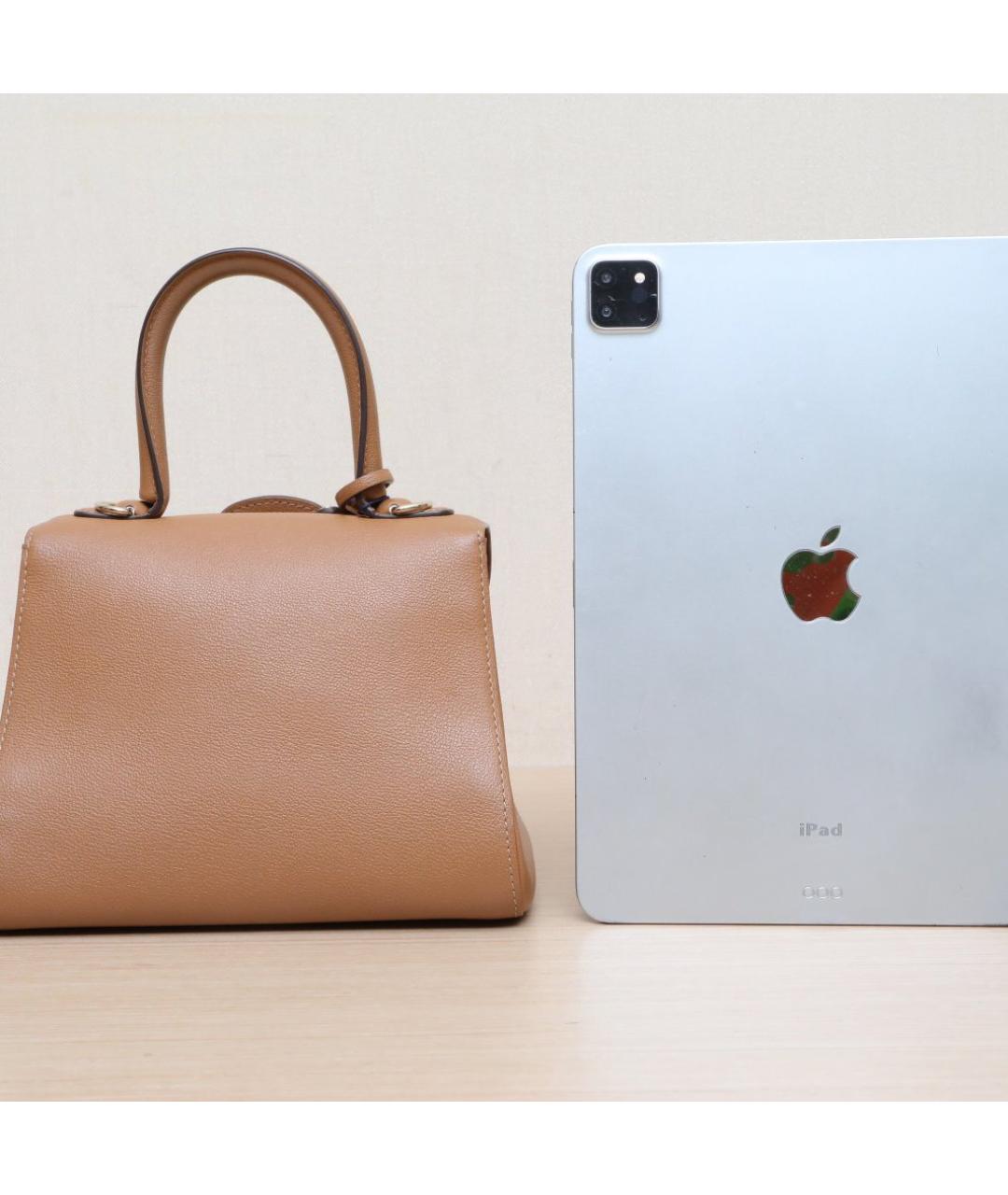 DELVAUX Коричневая кожаная сумка через плечо, фото 7