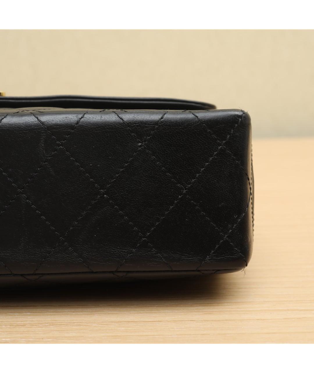 CHANEL Черная кожаная сумка через плечо, фото 9