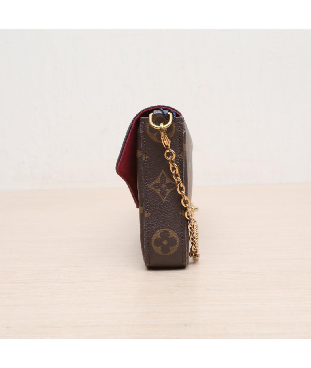 LOUIS VUITTON Коричневая сумка через плечо, фото 5
