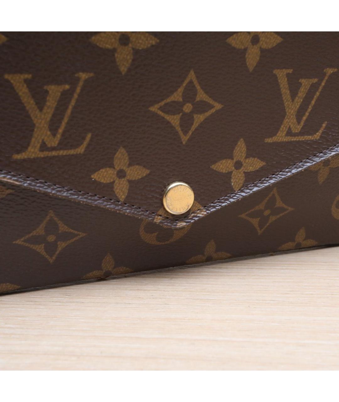 LOUIS VUITTON Коричневая сумка через плечо, фото 8