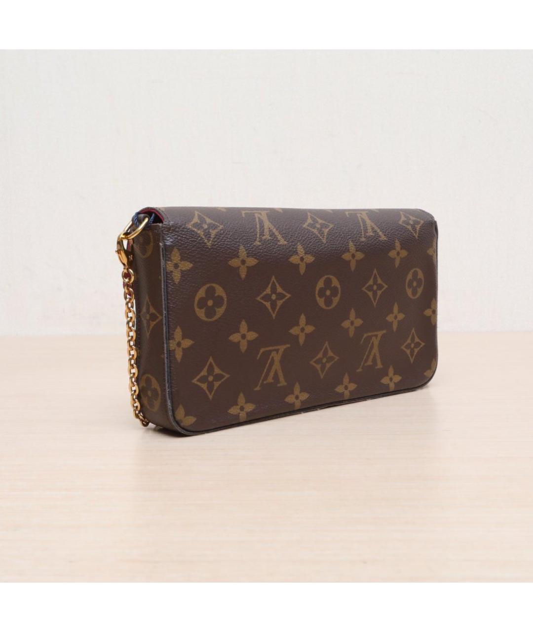 LOUIS VUITTON Коричневая сумка через плечо, фото 6