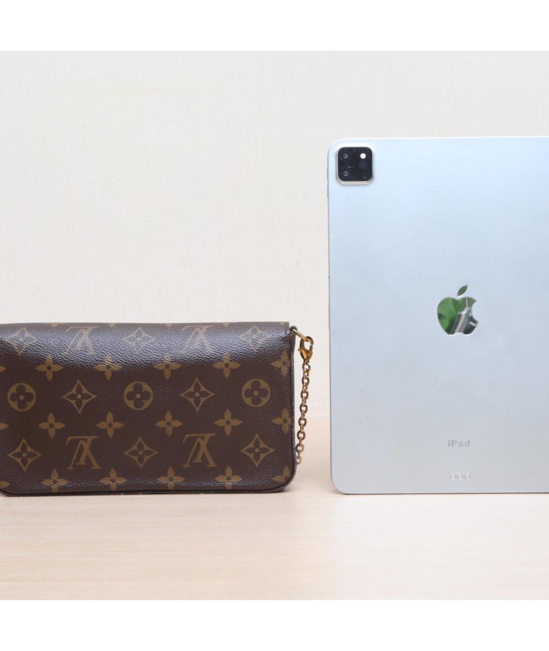 LOUIS VUITTON Коричневая сумка через плечо, фото 7