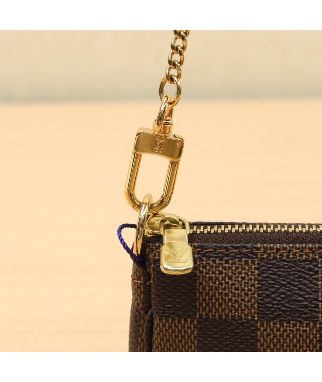 LOUIS VUITTON Коричневая сумка через плечо, фото 7