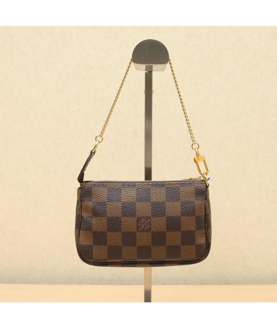 LOUIS VUITTON Коричневая сумка через плечо, фото 5