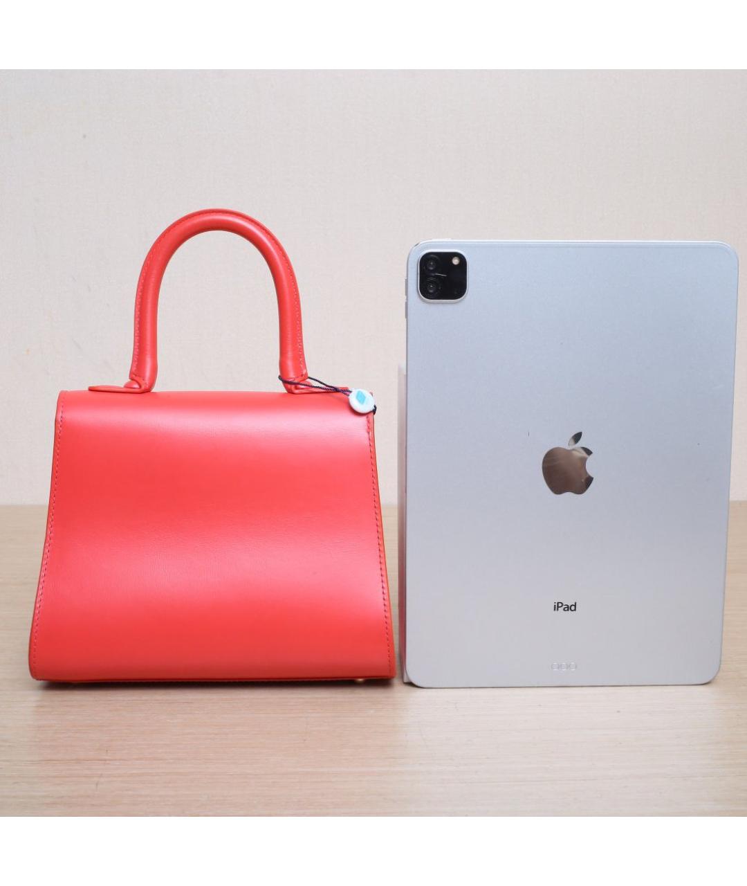 DELVAUX Красная кожаная сумка через плечо, фото 7