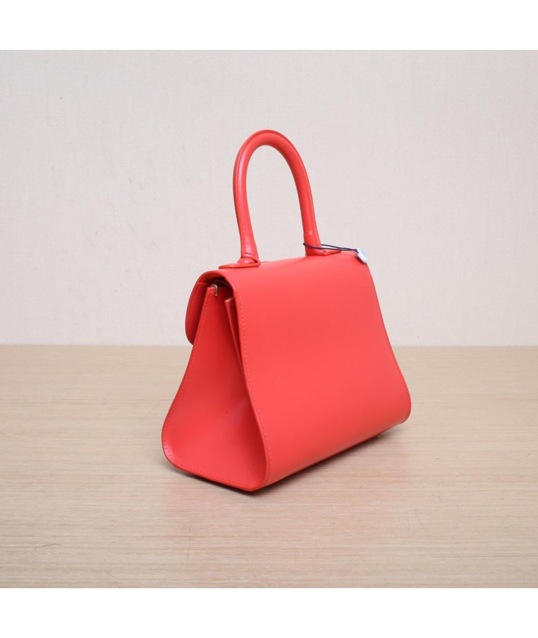 DELVAUX Красная кожаная сумка через плечо, фото 6