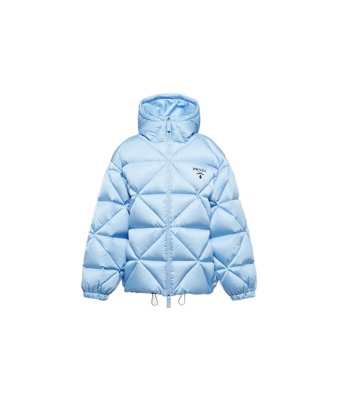 PRADA Синий пуховик, фото 4