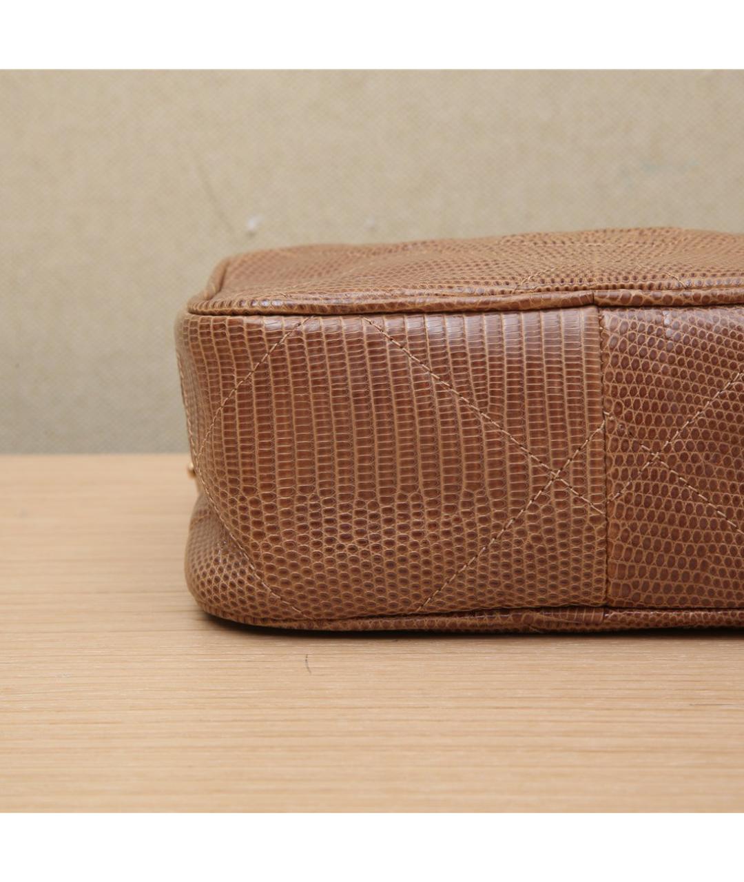 CHANEL Коричневая сумка через плечо, фото 5