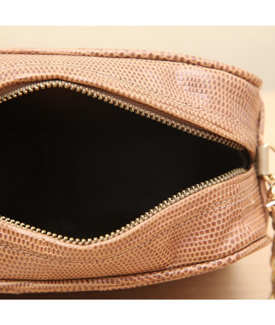 CHANEL Коричневая сумка через плечо, фото 8