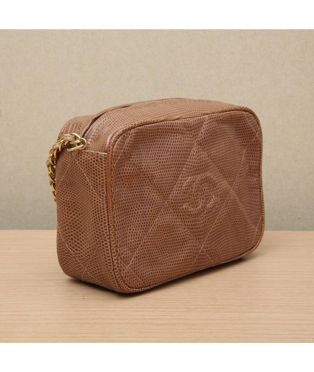 CHANEL Коричневая сумка через плечо, фото 2