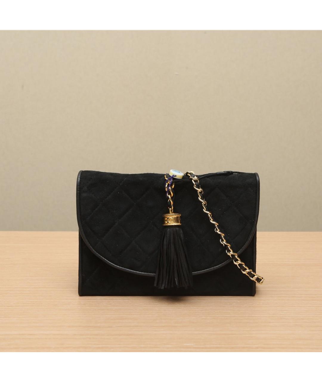 CHANEL Черная сумка через плечо, фото 2