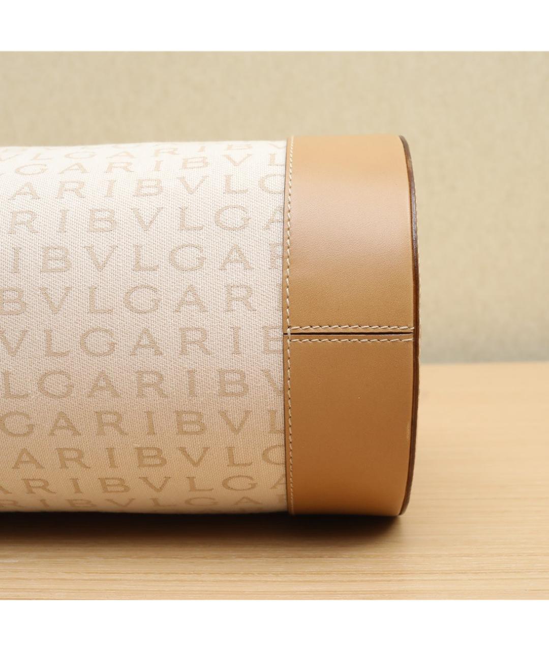 BVLGARI Бежевая сумка через плечо, фото 9