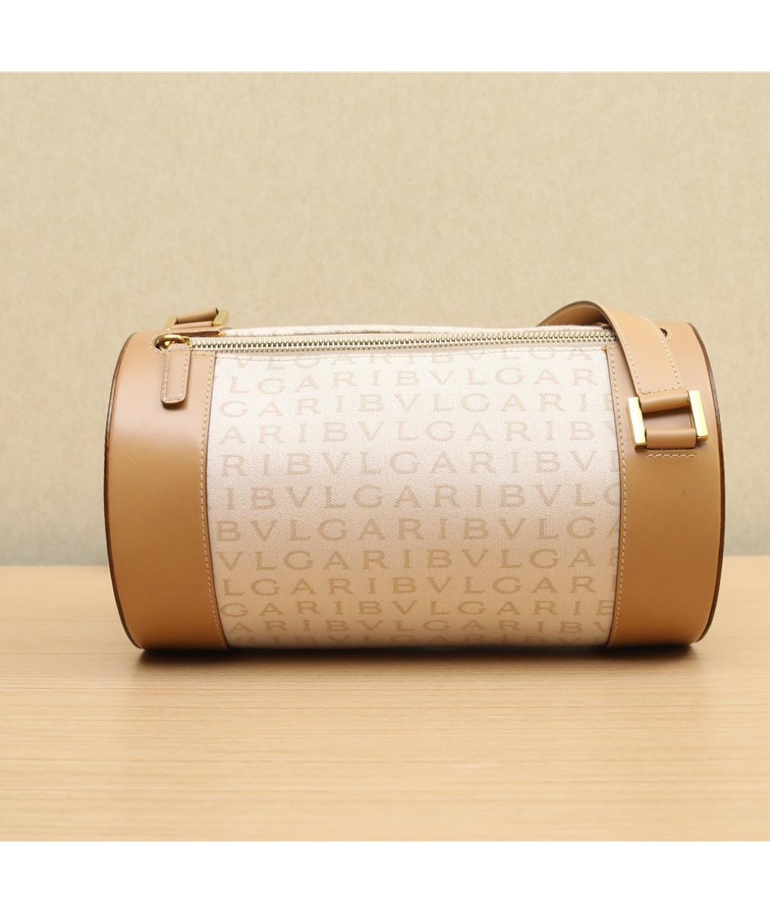 BVLGARI Бежевая сумка через плечо, фото 6