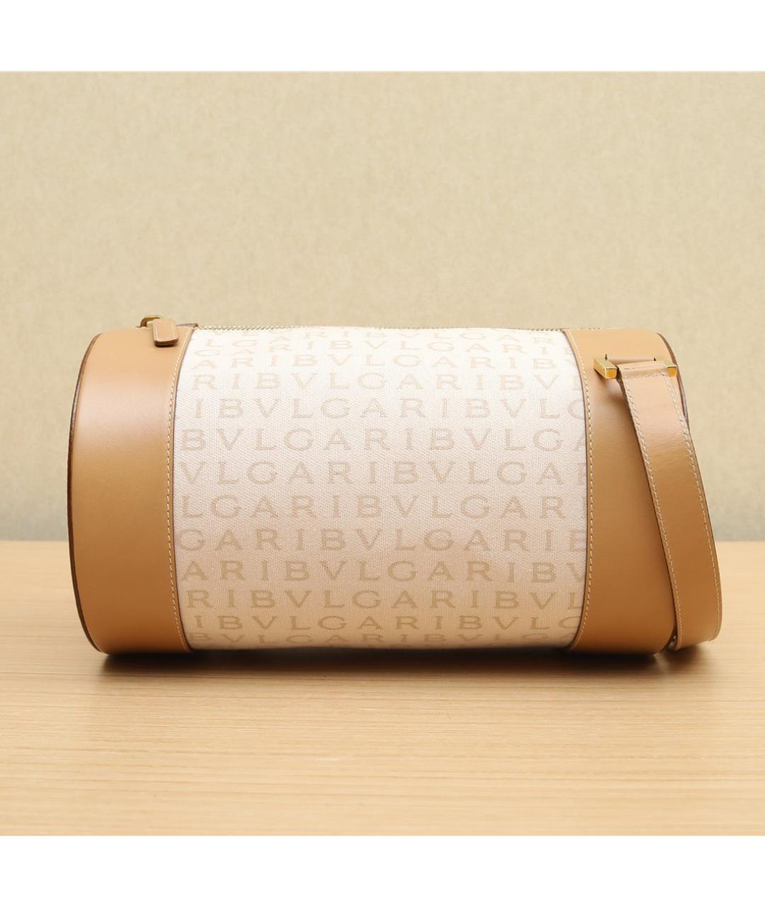 BVLGARI Бежевая сумка через плечо, фото 2