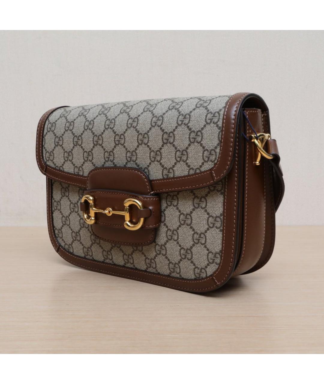 GUCCI Коричневая сумка через плечо, фото 4