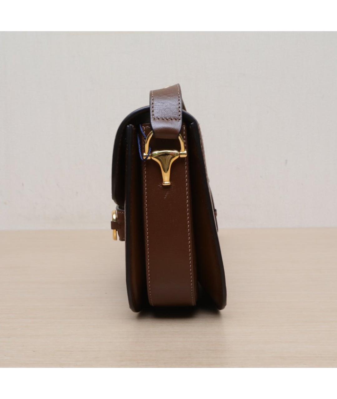 GUCCI Коричневая сумка через плечо, фото 5