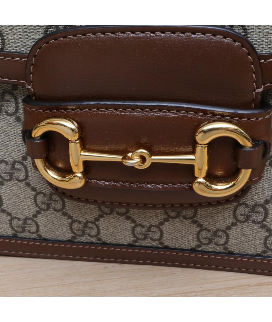 GUCCI Коричневая сумка через плечо, фото 8