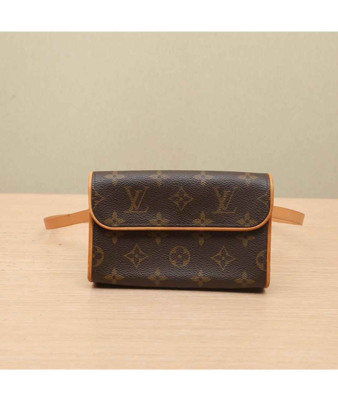 LOUIS VUITTON Коричневая поясная сумка, фото 2