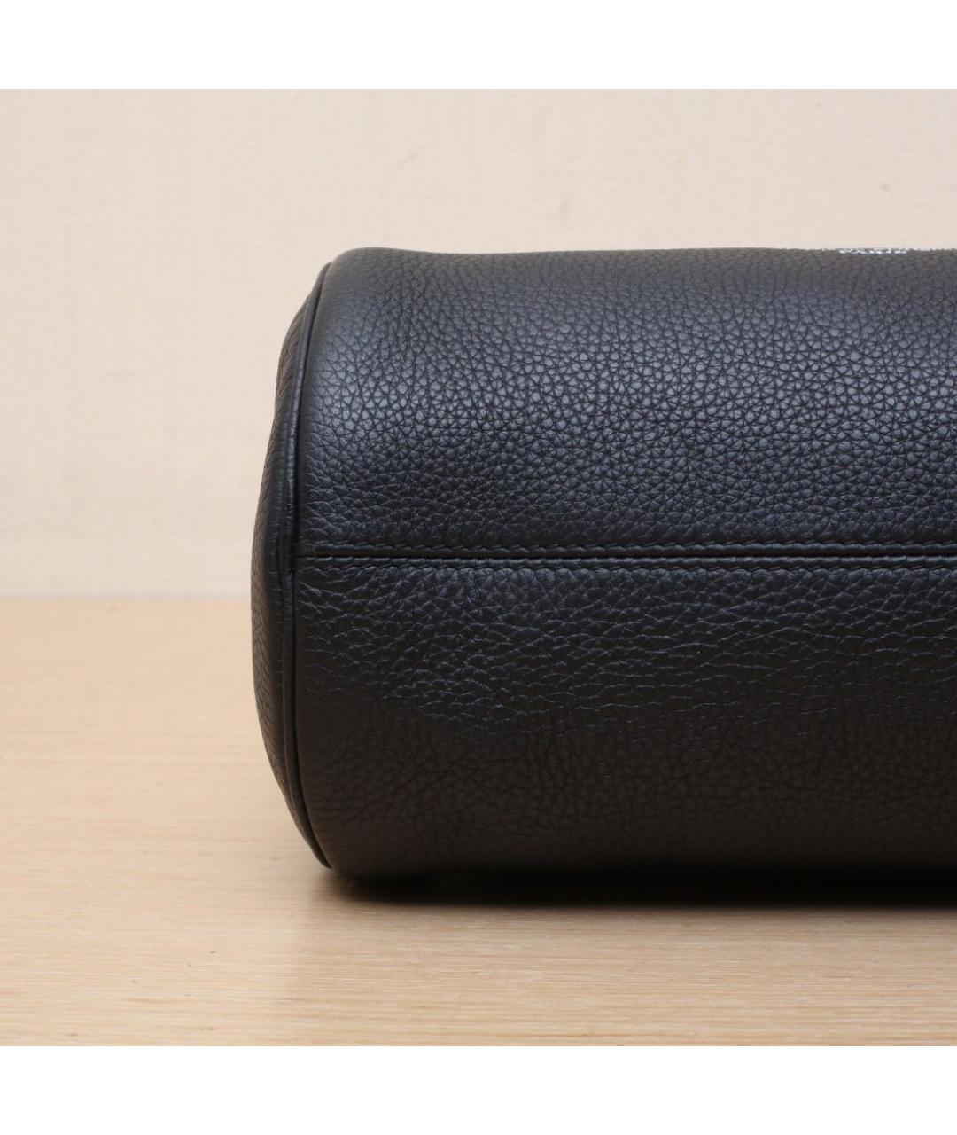 CHRISTIAN DIOR Черная кожаная сумка через плечо, фото 9