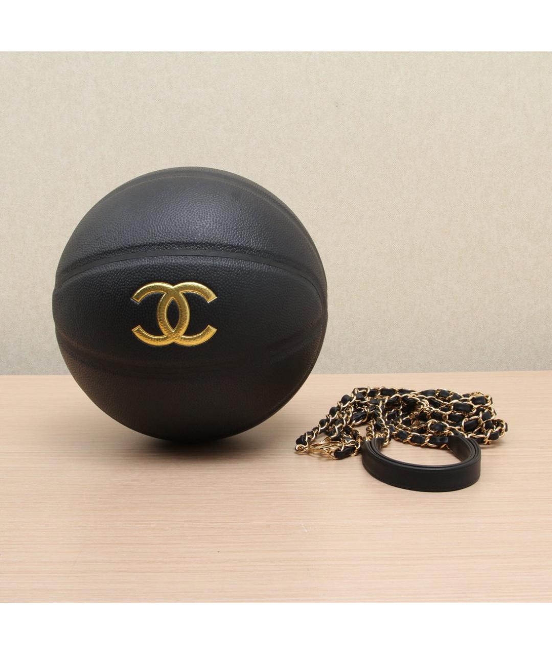 CHANEL Черная кожаная сумка через плечо, фото 2