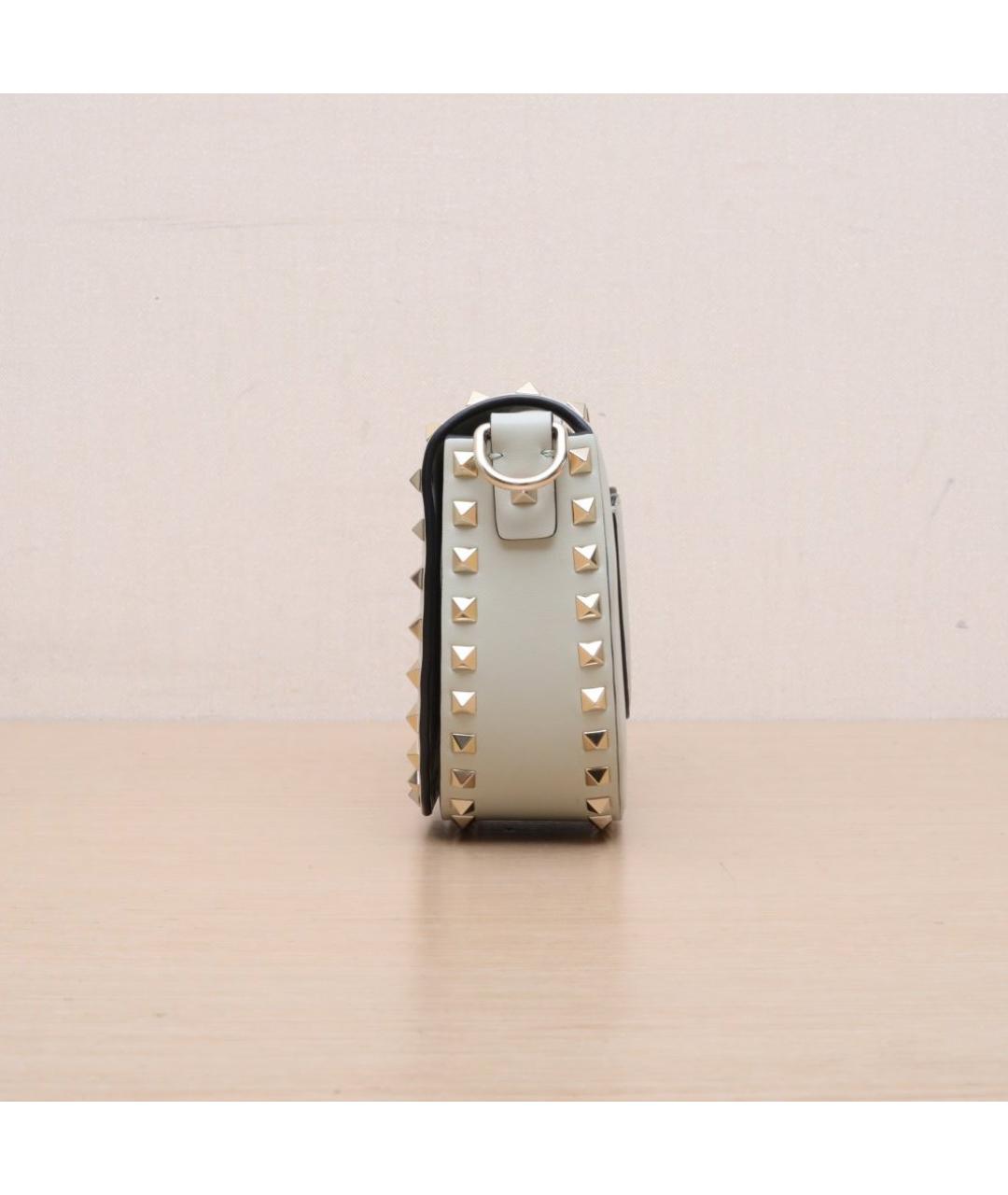 VALENTINO Салатовая кожаная сумка через плечо, фото 5