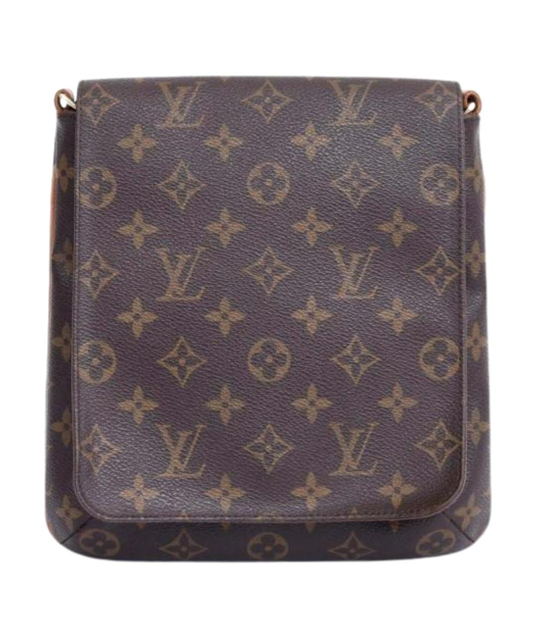 LOUIS VUITTON Коричневая сумка через плечо, фото 1