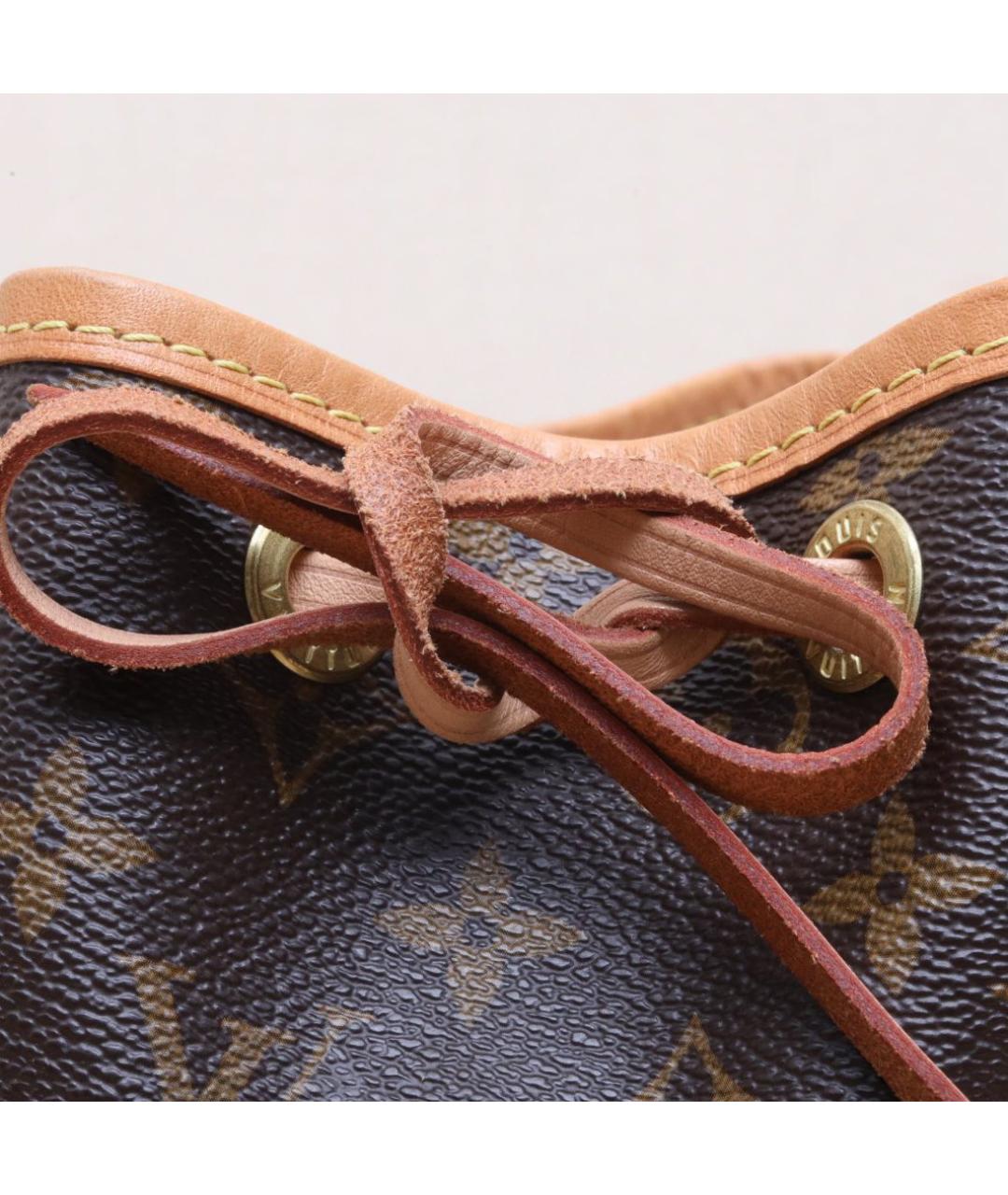 LOUIS VUITTON Коричневая сумка через плечо, фото 8