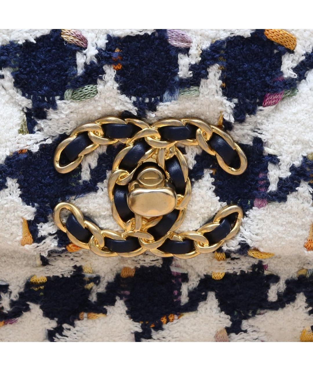 CHANEL Белая сумка через плечо, фото 8