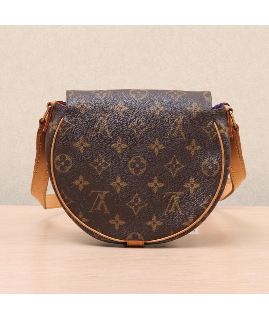 LOUIS VUITTON Коричневая сумка через плечо, фото 5