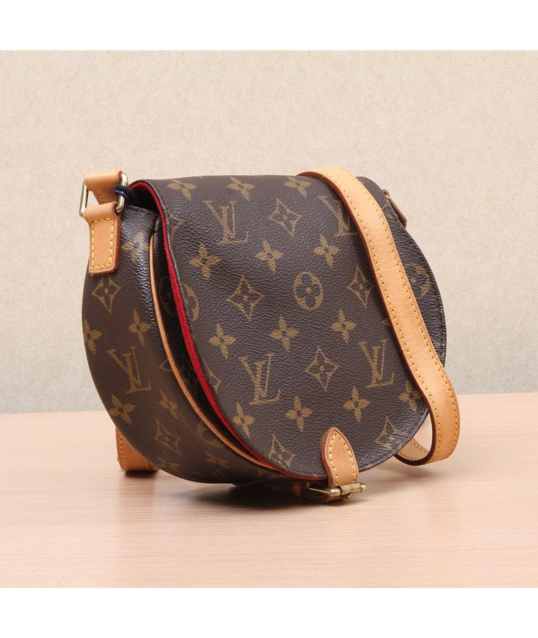 LOUIS VUITTON Коричневая сумка через плечо, фото 3