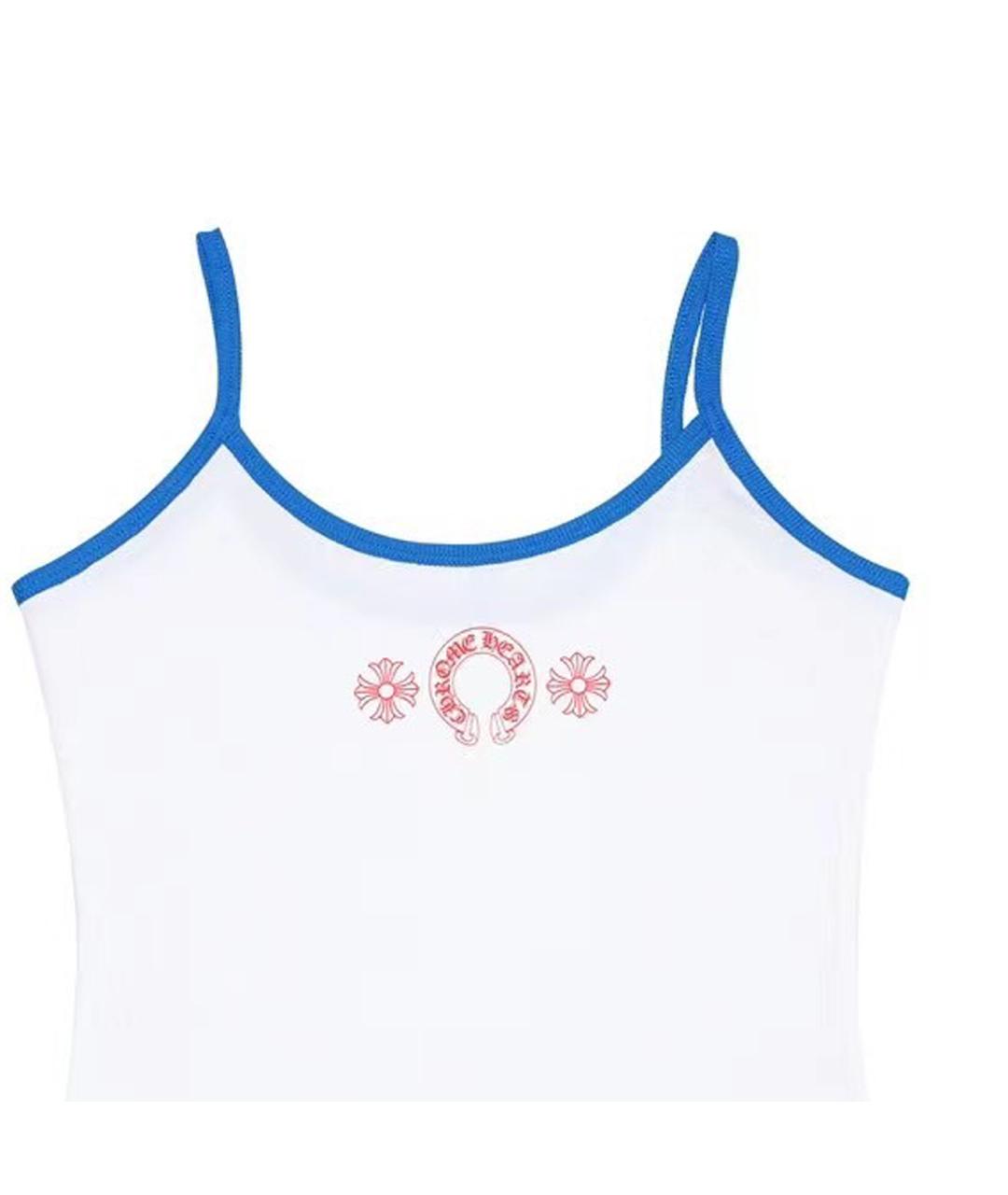 CHROME HEARTS Белая майка, фото 6