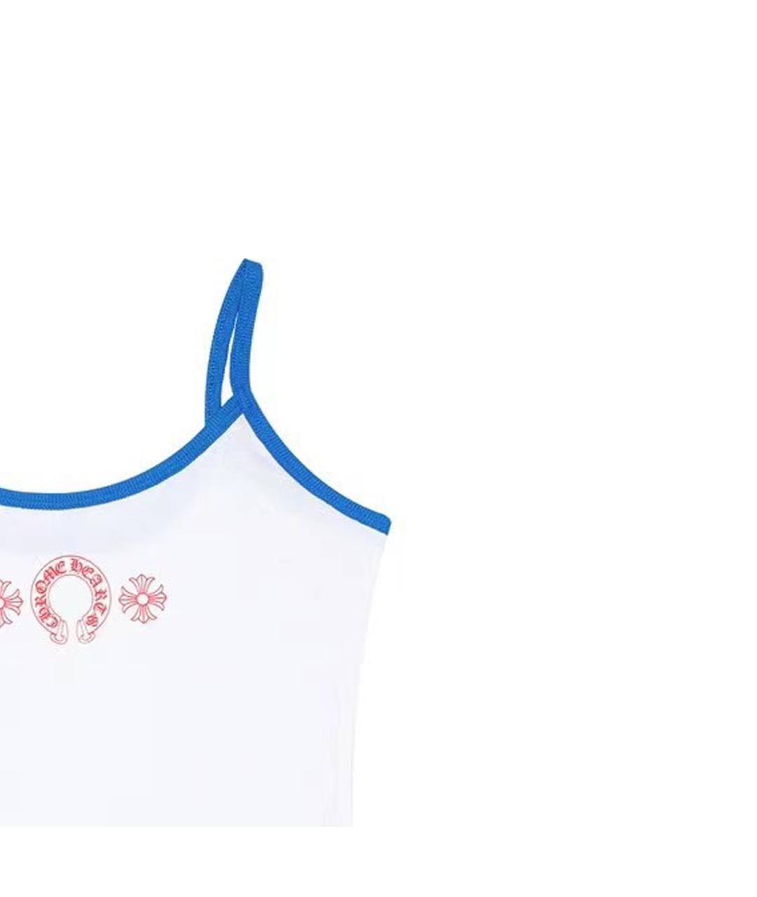 CHROME HEARTS Белая майка, фото 5
