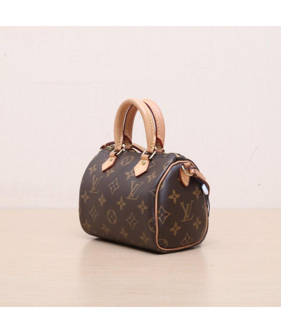 LOUIS VUITTON Коричневая сумка через плечо, фото 4