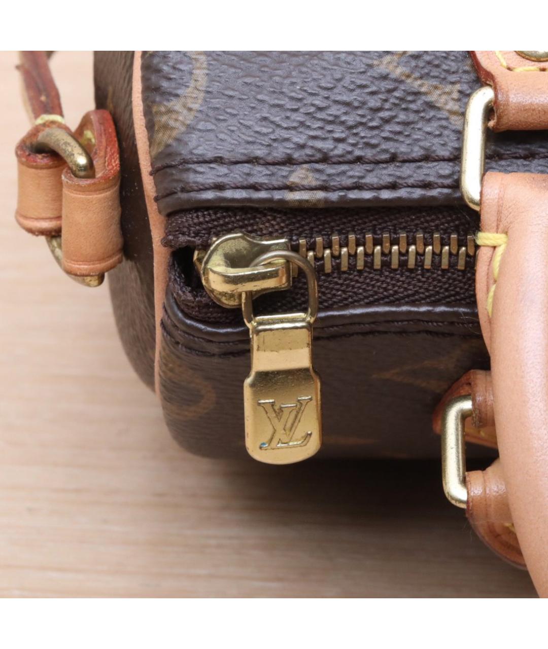 LOUIS VUITTON Коричневая сумка через плечо, фото 8