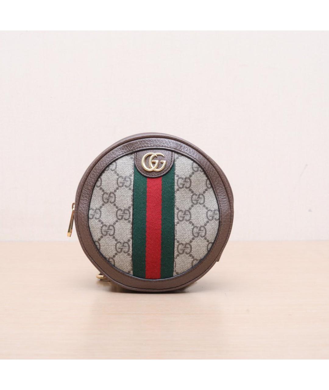 GUCCI Коричневая сумка через плечо, фото 3