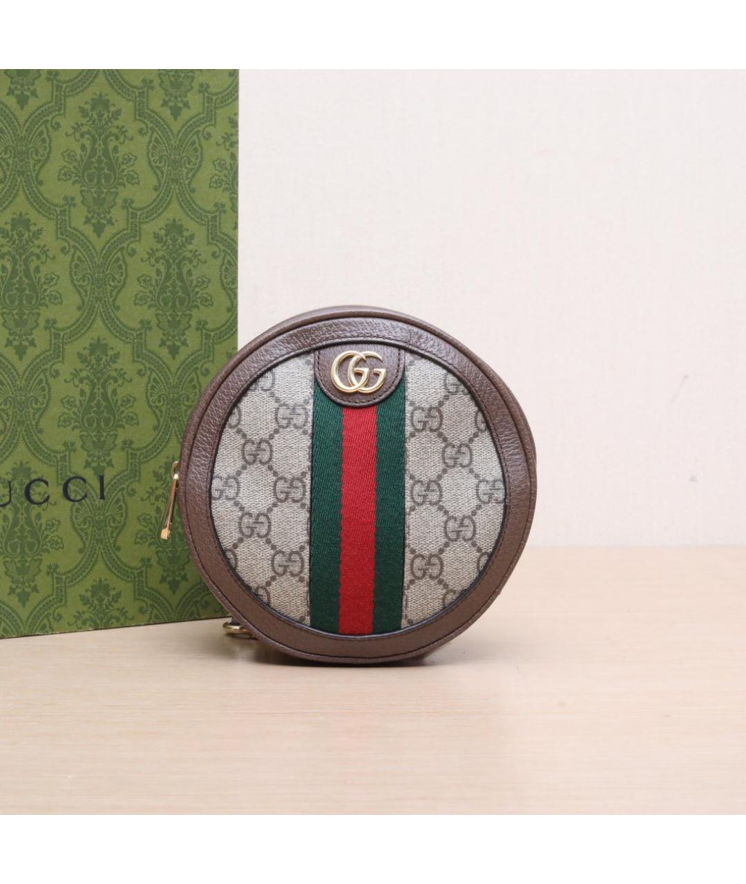 GUCCI Коричневая сумка через плечо, фото 2